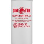 Cim-Tek 800-30 Particulate filter