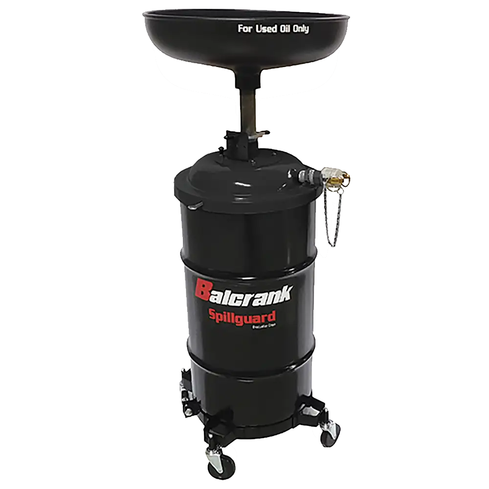 BC_4110-026_IMG Balcrank 4110-026 Spillguard Used Oil Drain with Drum – 16 Gallon
