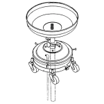 Balcrank 4110-027 Spillguard Drumless Used Oil Drain – 16 Gallon
