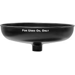Balcrank 4140-064 Used Oil Drain Bowl with 19.25-inch diameter and strainer