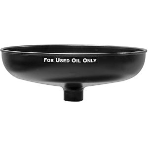 Balcrank 4140-064 Used Oil Drain Bowl with 19.25-inch diameter and strainer