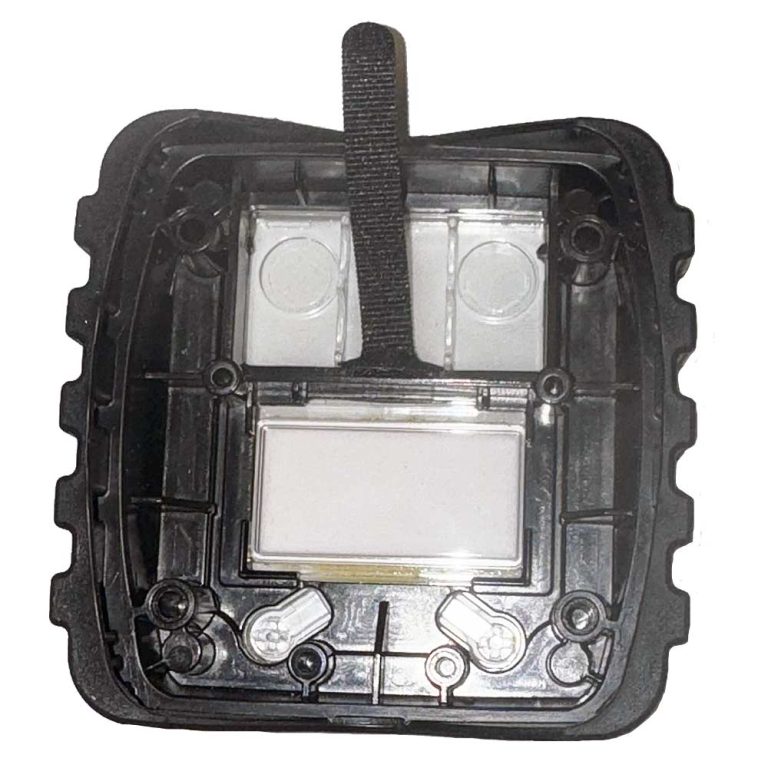 Balcrank 833917 plastic faceplate and battery cover for meter protection Backview
