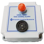 Angled front view Franklin Fueling TS-RA1 Remote Audible and Visible Alarm