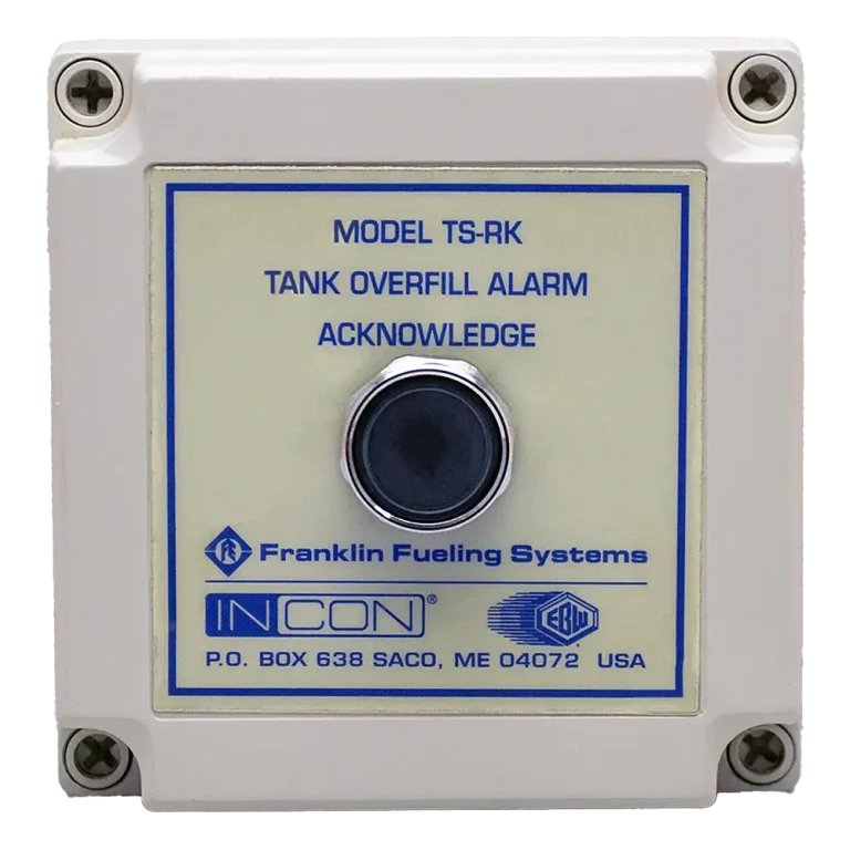 Straight frontal view of Franklin Fueling TS-RK Remote Alarm Acknowledge Unit
