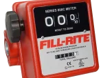 Fill-Rite 807C 3-digit mechanical fuel transfer meter front view