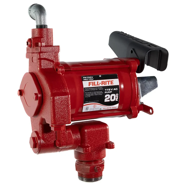 Fill-Rite FR700VN Fuel Transfer Pump Left View