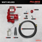 Fill-Rite FR711VA complete pump kit parts