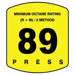 Gilbarco Encore 500S 700S 89 octane overlay ES500S-89