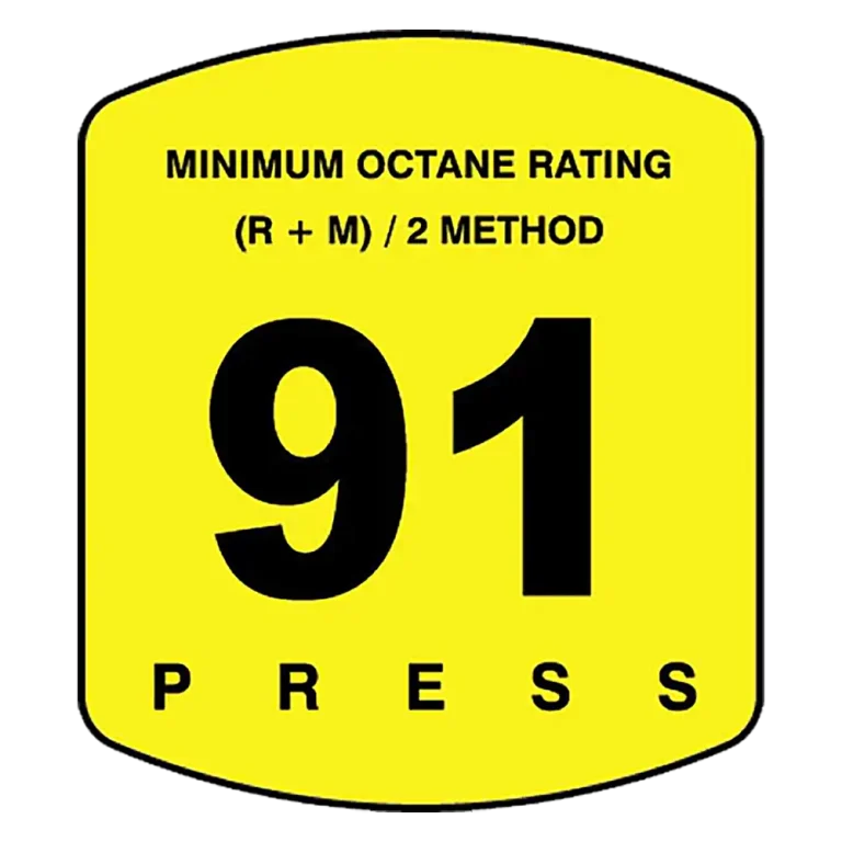 Gilbarco ES500S-91 91 Octane Press to Start Overlay for Encore S dispenser