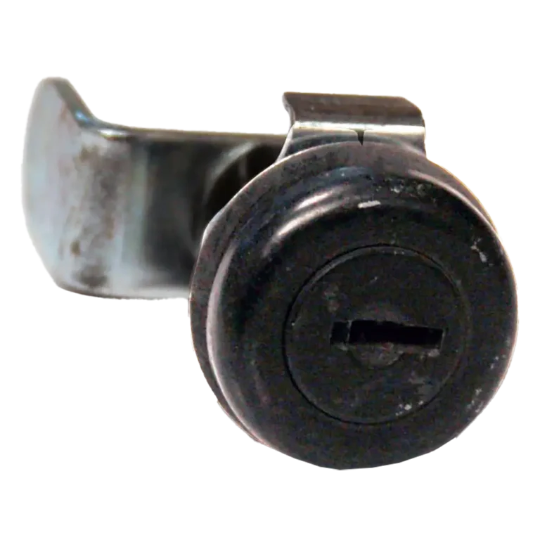 Gilbarco Q12542‑03 black lock cylinder for Encore dispensers