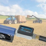 GPI 01A Digital Fuel Meter 113255-1 in agriculture fuel transfer setup
