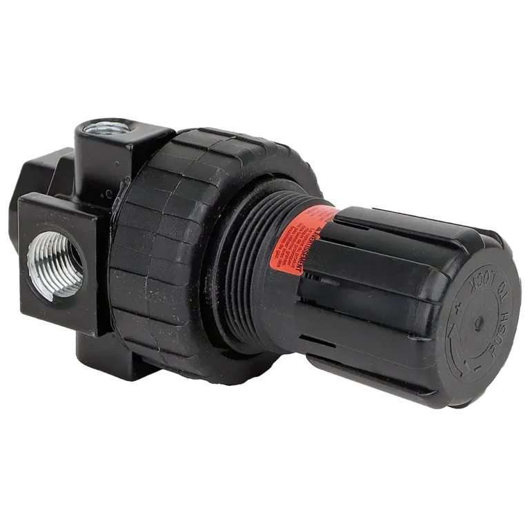 Graco 104266 zinc-plated air pressure regulator with 1/2-inch female connections