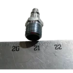 Close-up of the threaded connection end of Graco air line fitting 110196.