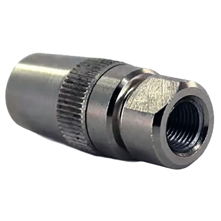 GRACO 200325 hydraulic grease coupler with 1/8-inch taper-nose fitting rated for 8000 PSI