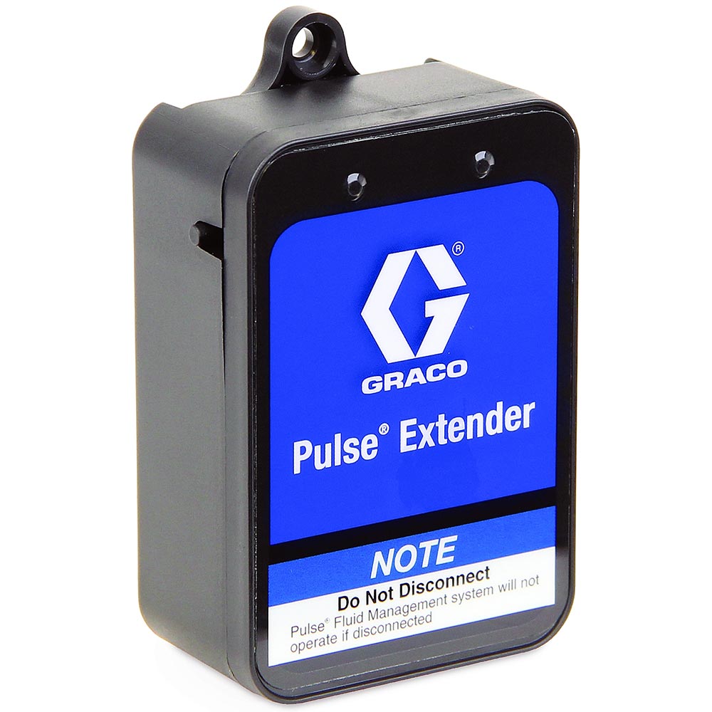 GR_20A058-Pulse-Extender_IMG1 Graco Pulse Extender 20A058 wall-mounted wireless unit with power adapter