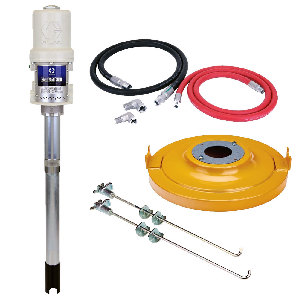 GR_222086_IMG Graco Fire-Ball 300 5:1 Oil Pump Lube Truck Package 222086