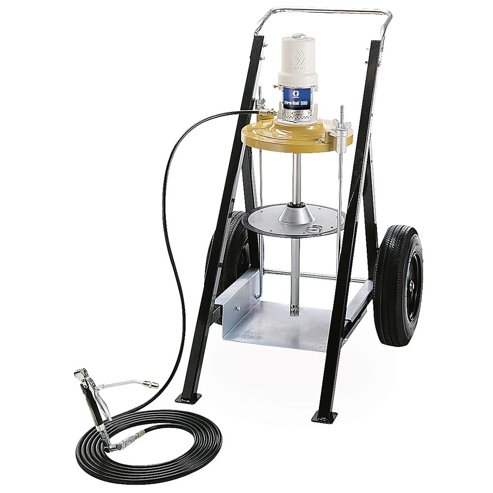 GR_222245_PackageIMG Graco Fire-Ball 300 50:1 120 lb Grease Pump Package 222245