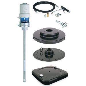 Graco Fire-Ball 300 Series 50:1 Grease Pump Package with Portable Caster Base – Part Number 225006
