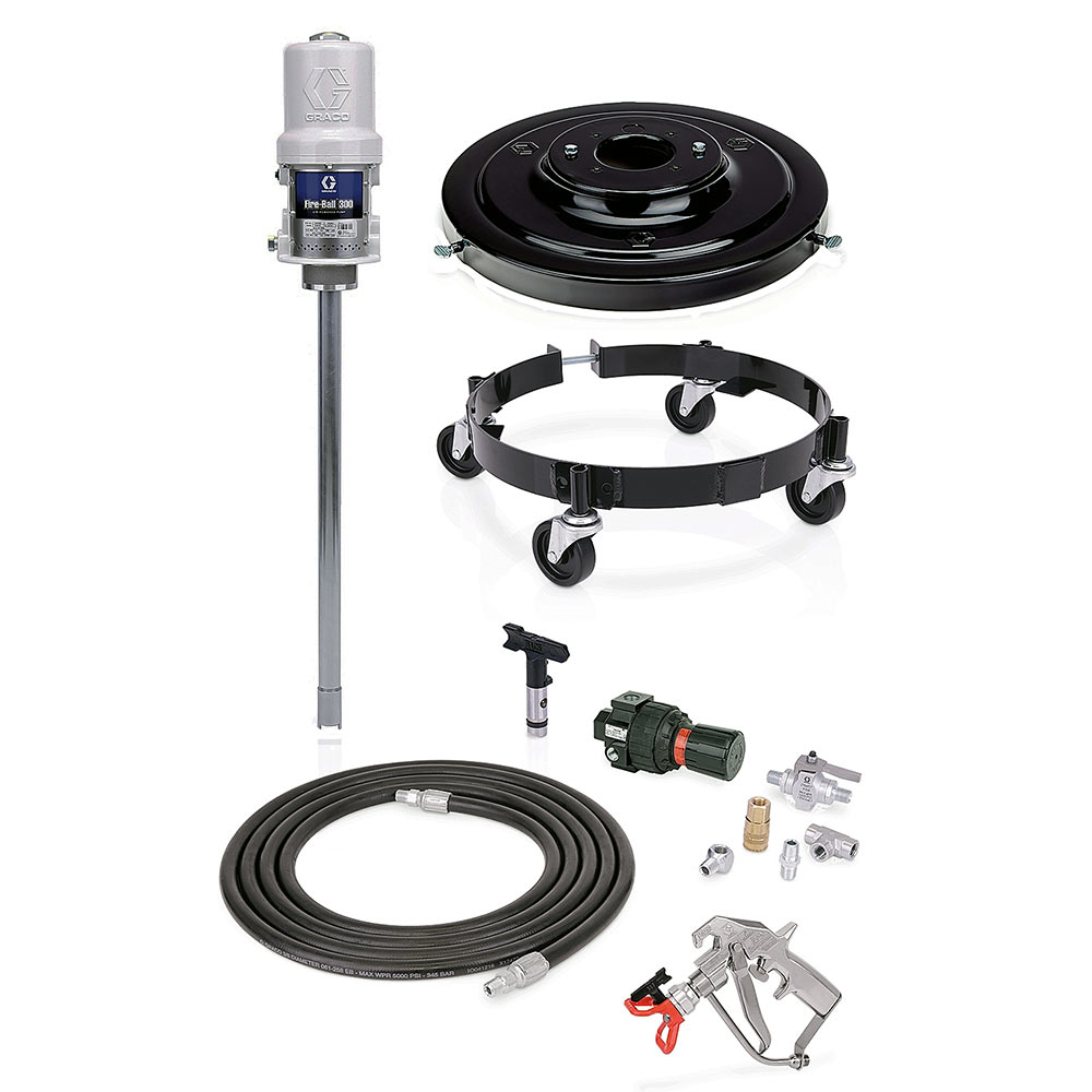 GR_226342_PKG-IMG Graco Fire-Ball 300 15:1 Pump Package