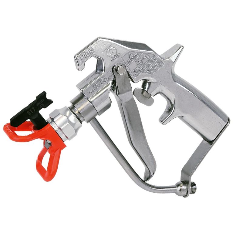 Graco 4-Finger Silver Gun with Tip Guard – 234237 – 4,500 PSI