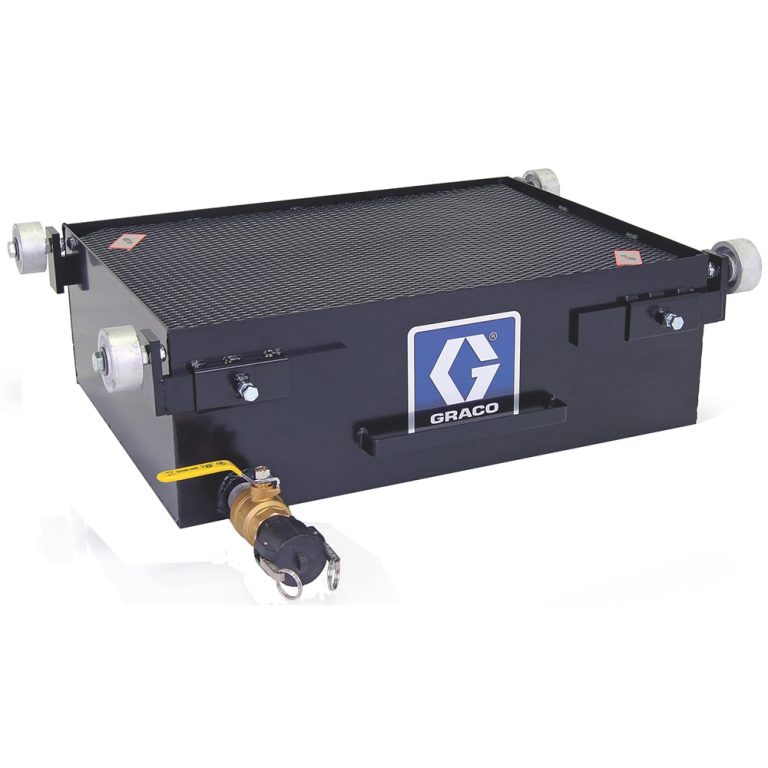 Graco 235346 Narrow Rolling Used-Oil Receiver for Fast Lube Facilities