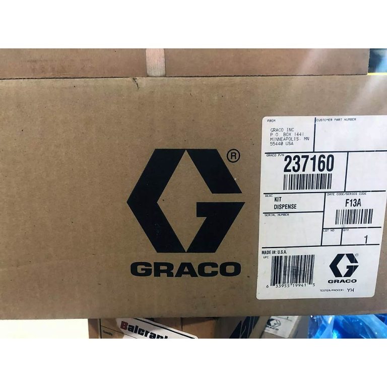Graco 237160 Dispense Kit – Genuine Graco Replacement Part Box