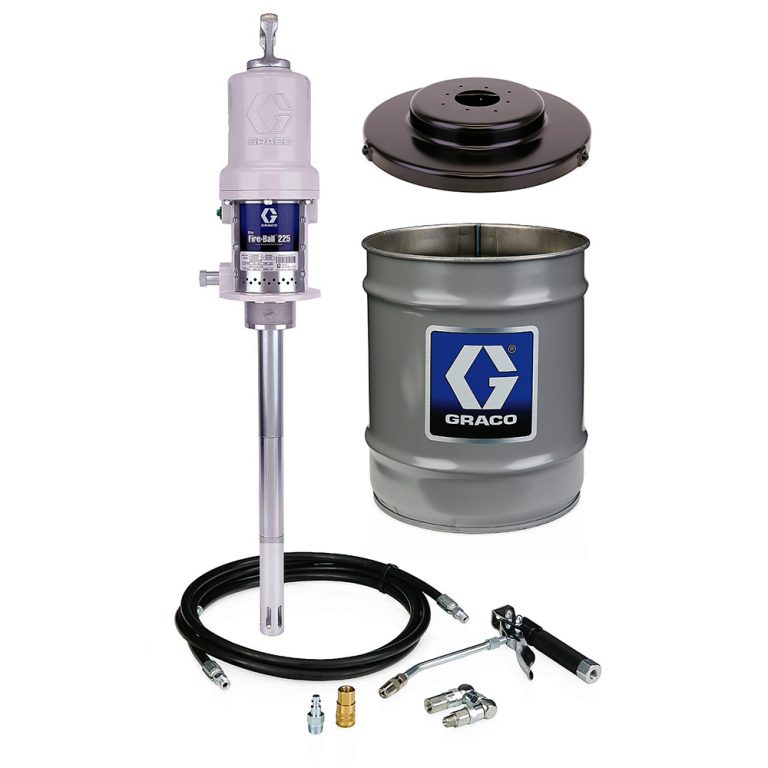 Graco Mini Fire-Ball 225 50:1 Grease Pump Stationary Package Part 246911