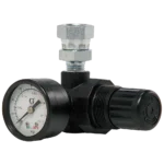 Graco 24H420 mini air pressure regulator with compact NPT design