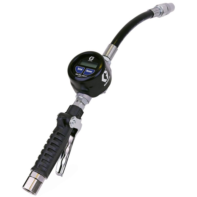 Graco EM20 Electronic Manual Oil Meter with Flexible Extension – Part Number 25C915