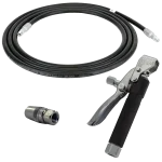 Graco 26C184 1/4-18 NPT grease kit with dispense valve, coupler, and hose