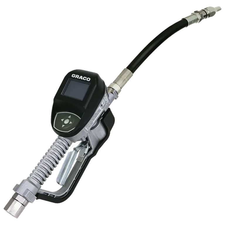 Graco SDP18 electronic preset oil meter with flexible extension