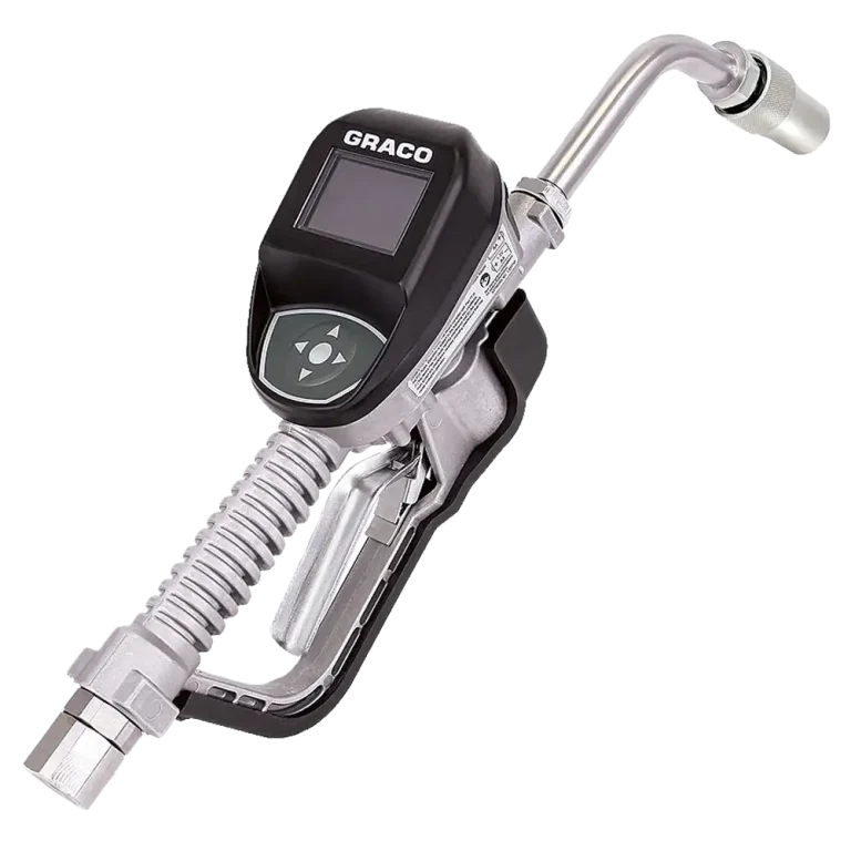 Graco SDP18 Electronic Preset Oil/Antifreeze Meter 26C360 – Rigid Extension 3/4 Inch Inlet