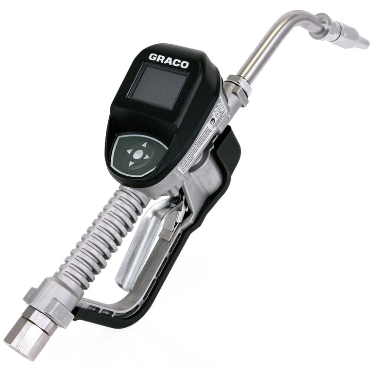 Graco 26C384 SDP8 Preset Oil Meter with Rigid Extension and Electronic Display