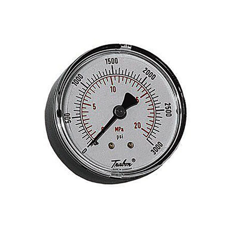 Graco 558298 10,000 PSI Liquid-Filled Gauge – Front View