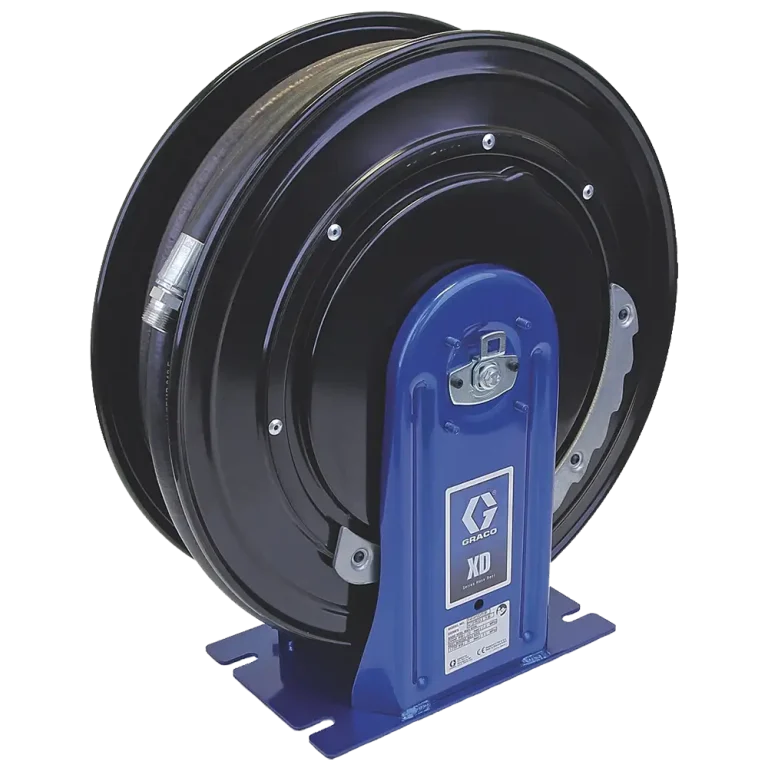 Graco XD30 Grease Hose Reel HSHB7B Metallic Blue without Hose Block