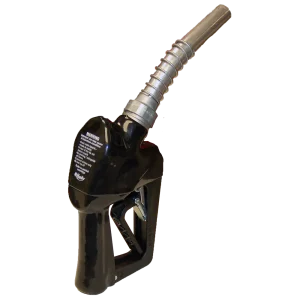 Husky XS 159503-04 black 3/4 inch diesel fuel nozzle with hold open clip