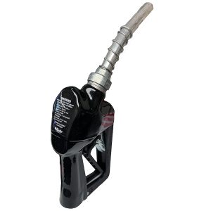 Husky XS fuel nozzle Black 159559-04 angled view