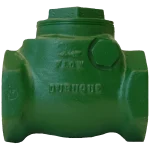 Morrison Brothers 246ADI 0600 AV 3-inch swing check valve threaded ductile iron