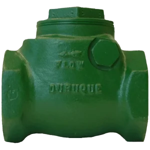 Morrison Brothers 246ADI 0600 AV 3-inch swing check valve threaded ductile iron