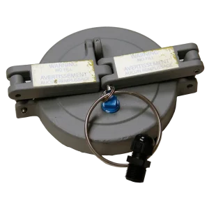 Morrison Bros 305XP-0200ACEVR tank monitoring cap with 3/8″ port and cable connector