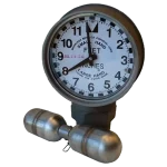 Morrison Brothers 818 mechanical clock gauge with standard float