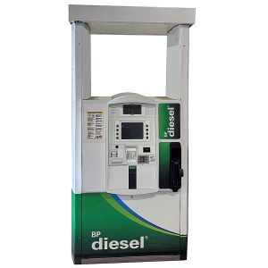 Gilbarco Encore NP3-700S Ultra-High Flow Dual Master Dispenser Front View with BP Image