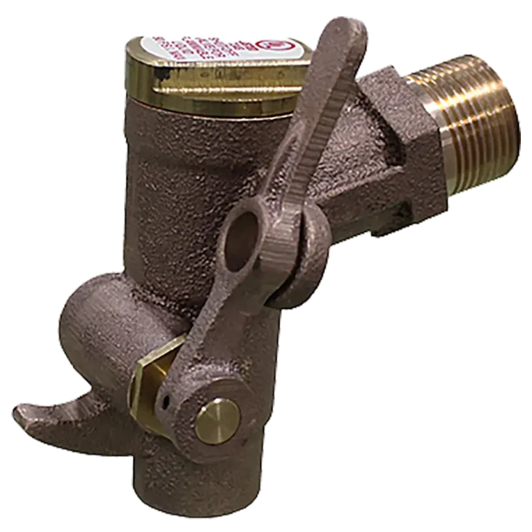 Rhino Tuff Tank brass spring release valve RTT-4001