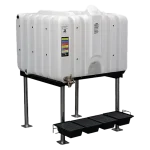 Rhino Tuff Tanks RTT-6200 120 gallon stackable gravity feed tank system