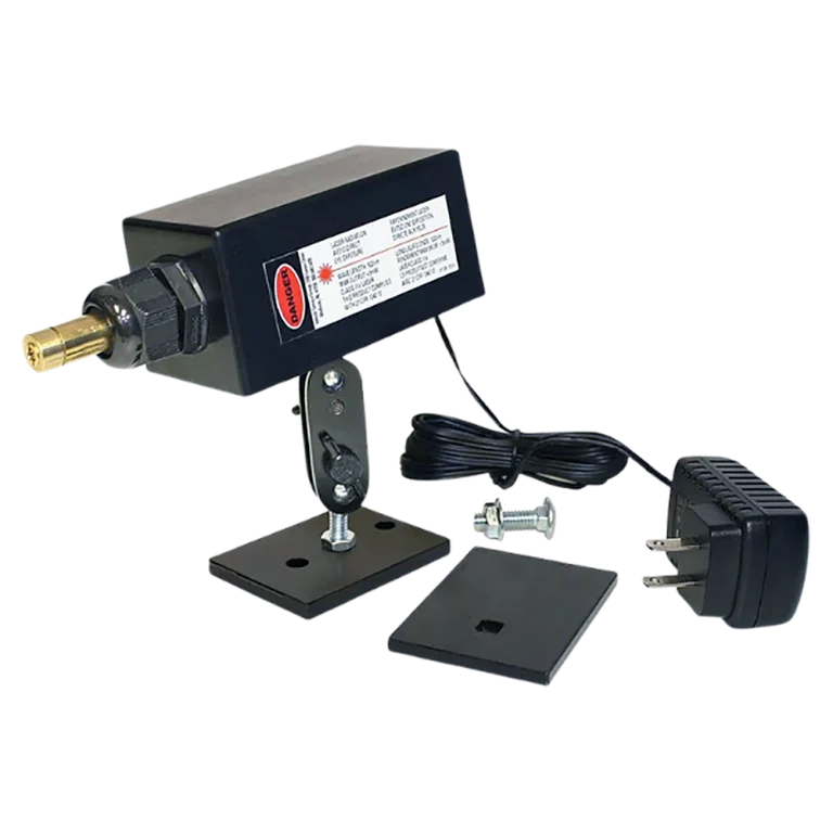 Rotary FA7815 Spotline Retrofit Kit Laser installed on automotive lift