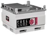 FuelCube Type-S 119 gallon double-walled diesel fuel transfer tank, lockable cabinet