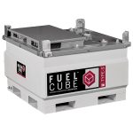 FuelCube Type-S 119 gallon double-walled diesel fuel transfer tank, lockable cabinet