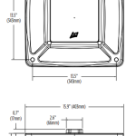 LSI Vertex LED Canopy Light - 10K Lumens